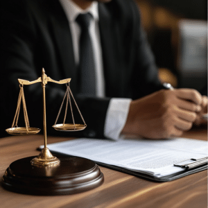 A Connecticut personal injury attorney preparing a lawsuit